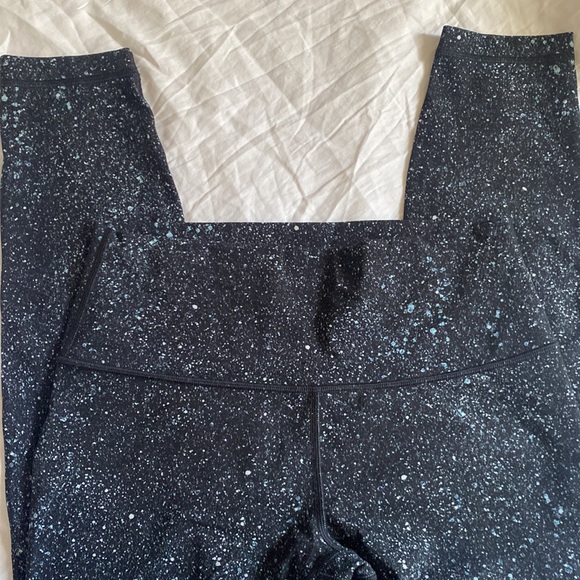 Lululemon athletic wonder unders galaxy leggings sz8 - Picture 7 of 9